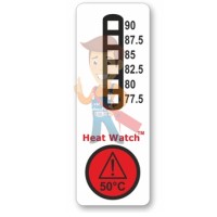 Термополоска самоклеющаяся Thermax 5 - Термоиндикатор Heat Watch