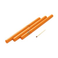 Пенал для ключей с резьбовой крышкой 40х150 мм - Сургуч стержневой, оранжевый