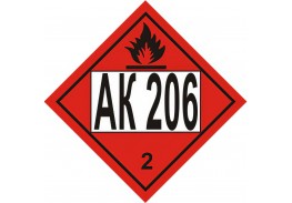 Знак опасности АК 206