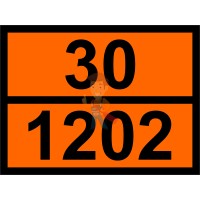 Знак опасности АК 328 - Знак ООН 30/1202