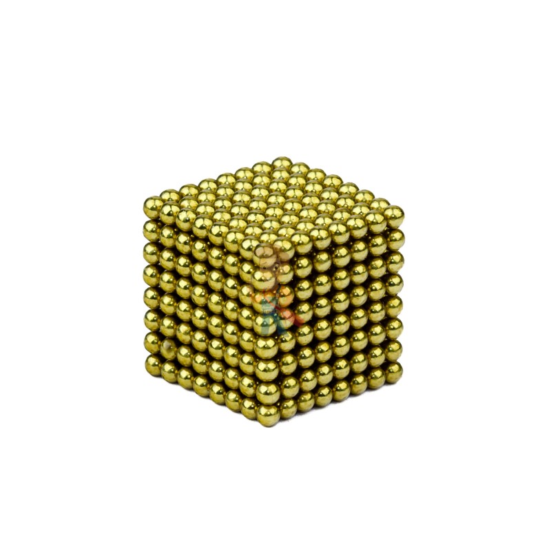 Forceberg Cube - куб из магнитных шариков 2,5 мм, оливковый, 512 элементов