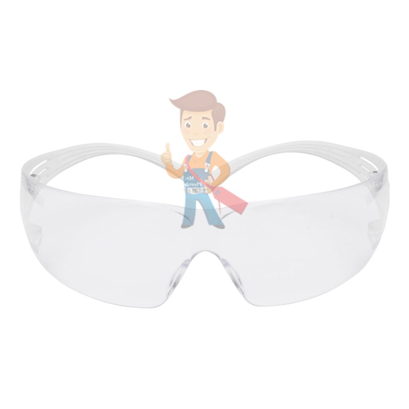 Открытые защитные очки, с покрытием AS/AF против царапин и запотевания, прозрачные - фото 2