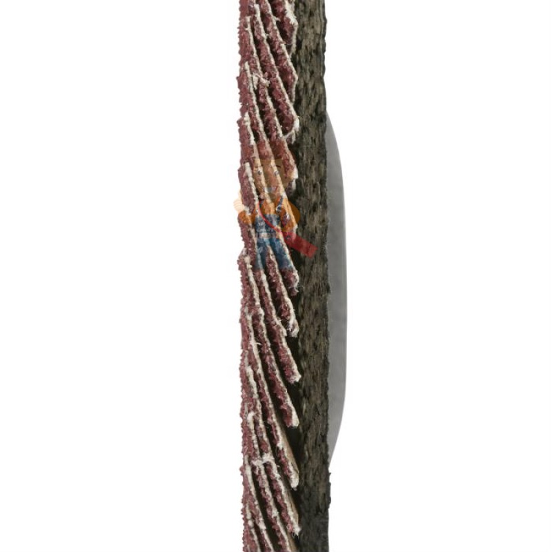 Круг лепестковый торцевой  шлифовальный конический 967A, 125 мм х 22 мм, 40+ - фото 2