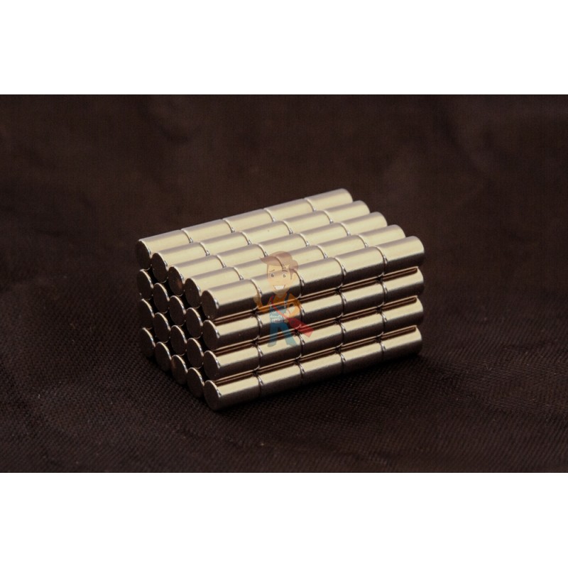 Неодимовый магнит пруток 4х6 мм - фото 4