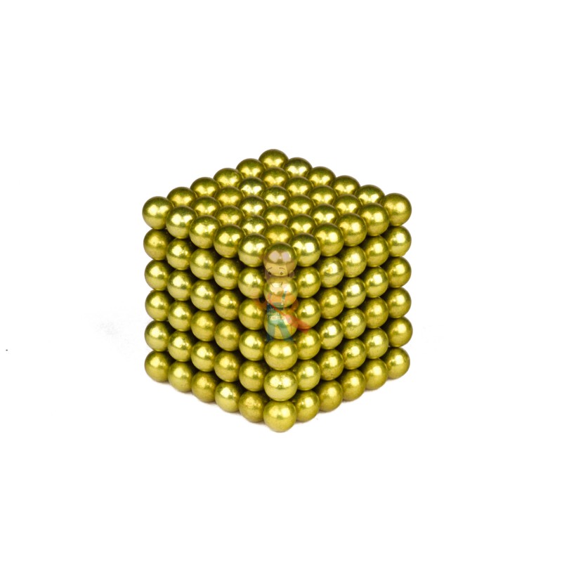 Forceberg Cube - куб из магнитных шариков 5 мм, оливковый, 216 элементов