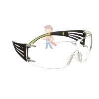Cалфетки очищающие для ухода за очками в диспенсере, 500 штук в индивидуальных упаковках - Очки открытые защитные SecureFit™ 401, прозрачные, с покрытием AS/AF против царапин и запотевания