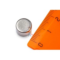 Неодимовый магнит диск 14х3 мм, 10 шт, Forceberg - Неодимовый магнит диск 10х6 мм