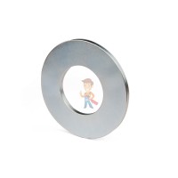 Неодимовый магнит диск 25х3 мм с зенковкой 4.5/7.5 мм - Неодимовый магнит кольцо 100х50х5 мм