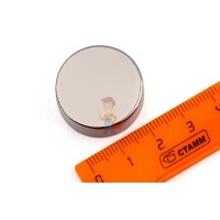 Неодимовый магнит диск 14х1.5 мм - Неодимовый магнит диск 25х10 мм