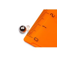 Неодимовый магнит шар 6 мм, жемчужный - Неодимовый магнит шар 5 мм