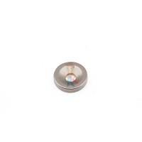 Неодимовый магнит шар 15 мм - Неодимовый магнит диск 10х2 мм с зенковкой 3/6 мм, N33