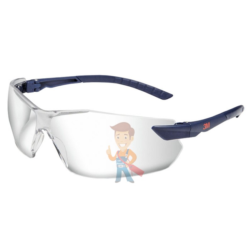 Открытые защитные очки, прозрачные, с покрытием AS/AF против царапин и запотевания