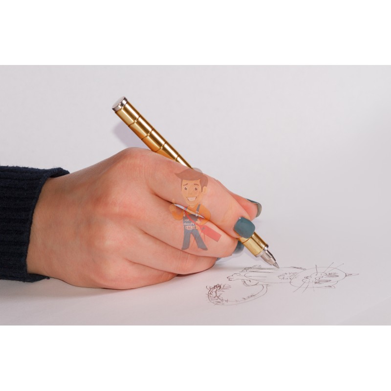 Магнитная ручка Forceberg, золотая - фото 8