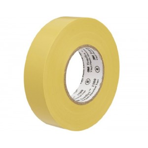 Набор изолент TEMFLEX 1300 универсальная жёлтая, рулон 15мм x 10м 10 шт.