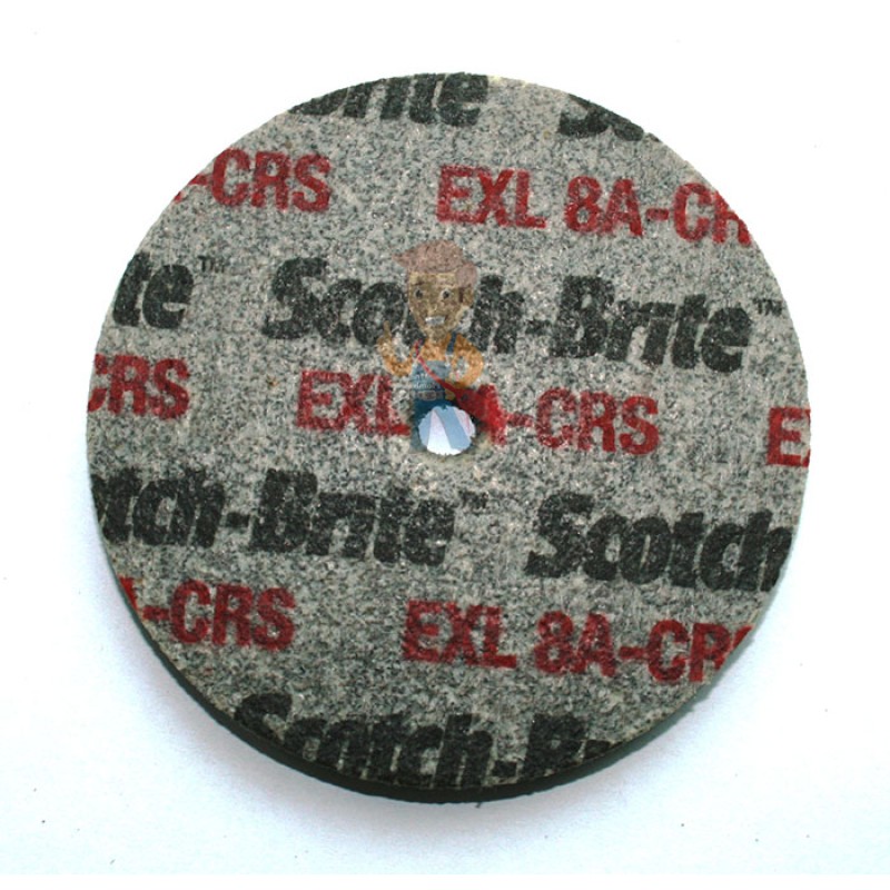 Шлифовальный круг Scotch-Brite™ XL-UW, 8A CRS, 150 мм х 6 мм х 13 мм, 13777 - фото 1