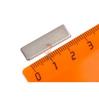 Неодимовый магнит диск 10х2 мм с клеевым слоем - Неодимовый магнит прямоугольник 25х7,4х2,4 мм, N50M