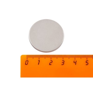 Неодимовый магнит диск 30х2 мм