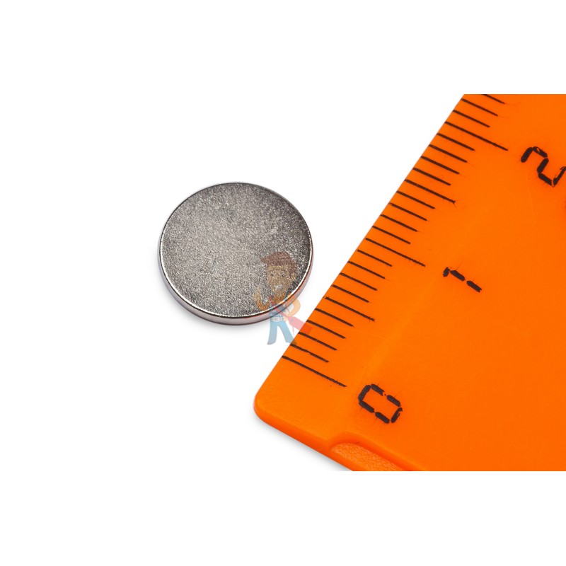 Неодимовый магнит диск Forceberg 10х1 мм, 50 шт - фото 6