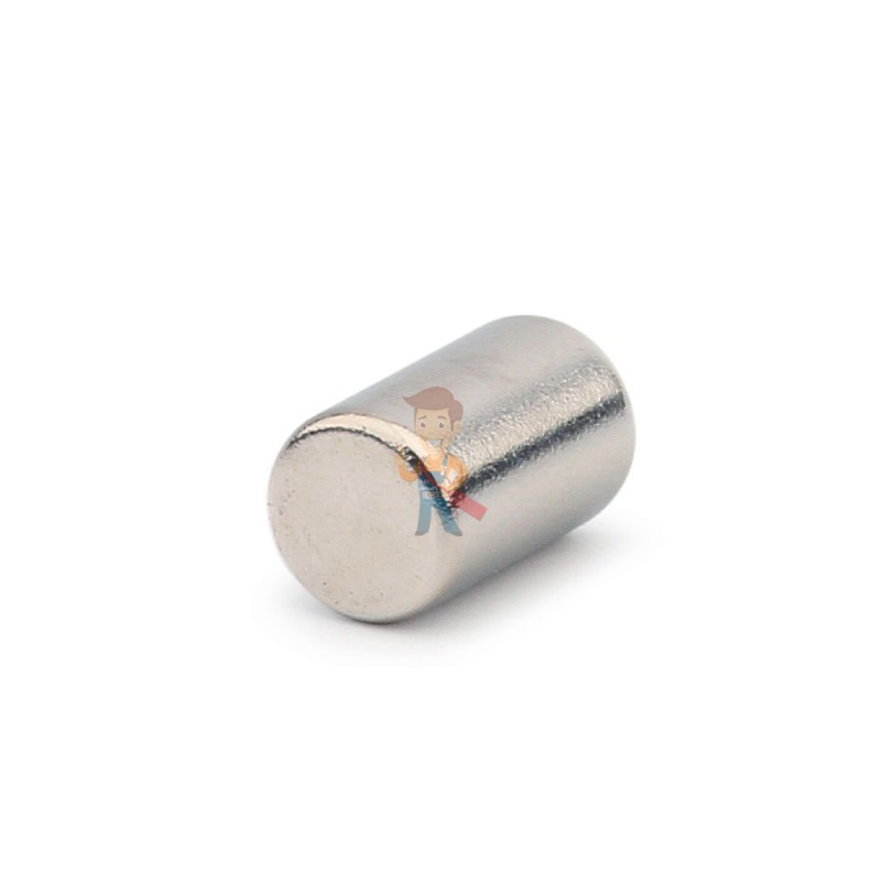 Неодимовый магнит пруток 6х10 мм - фото 4