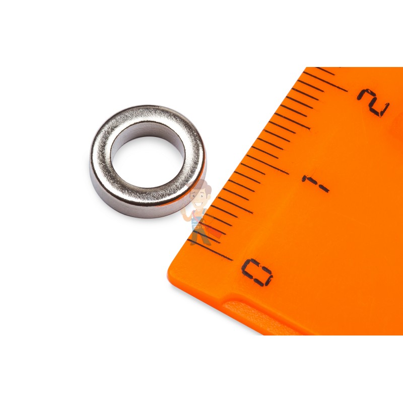 Неодимовый магнит кольцо 10х3х4 мм - фото 5
