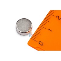 Неодимовый магнит прямоугольник 20х15х2 мм - Неодимовый магнит диск 10х4 мм