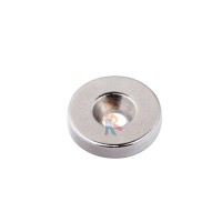 Неодимовый магнит шар 6 мм, золотой - Неодимовый магнит диск 16х3.5 мм с зенковкой 4.2/7.2 мм