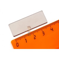 Неодимовый магнит кольцо 15х7х3.5 мм - Неодимовый магнит прямоугольник 40х15х2 мм, N33