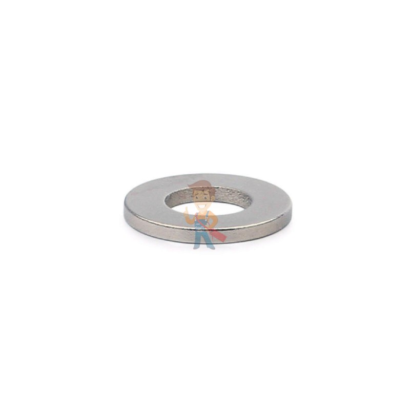 Неодимовый магнит кольцо 10х5х1 мм - фото 2