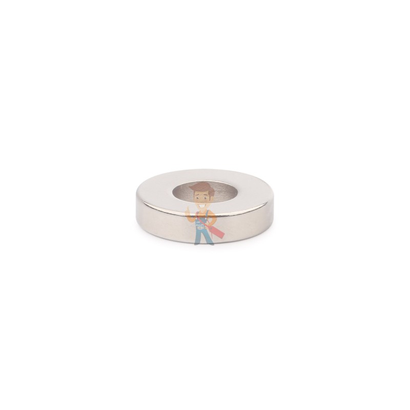 Неодимовый магнит кольцо 15х7х3.5 мм - фото 2