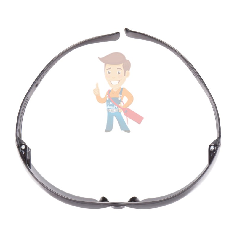 Открытые защитные очки, с покрытием AS/AF против царапин и запотевания, серые - фото 3