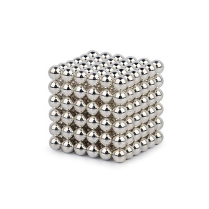 Forceberg Cube - куб из магнитных шариков 5 мм, жемчужный, 216 элементов