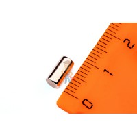Неодимовый магнит прямоугольник 10х5х1 мм - Неодимовый магнит пруток 4х8 мм